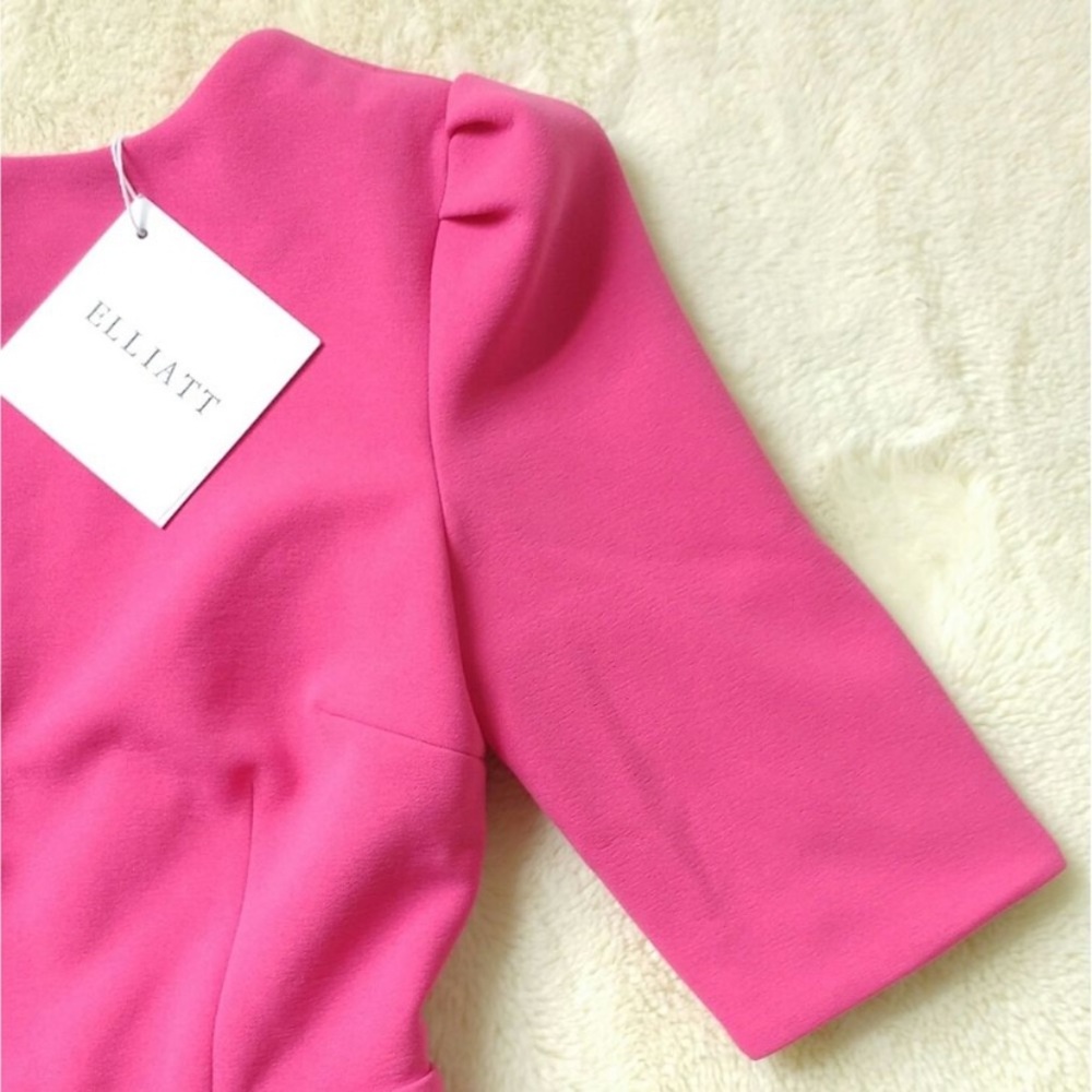 Pink Elliatt Dress w/ Slight Open-Back - Picture 4 of 5